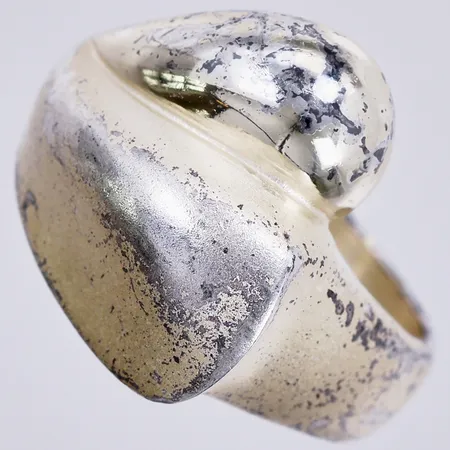 Ring Lapponia, stl: ca 17¼, bredd: ca 6-18mm, år 1991, 925/1000 silver Vikt: 7,7 g