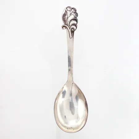 Uppläggningssked, 17cm, danska kontrollstämplar, silver 830/1000 Vikt: 36,6 g