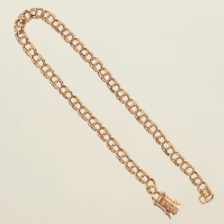 Armband Bismarck, defekt, saknar lås, 18K Vikt: 4,5 g