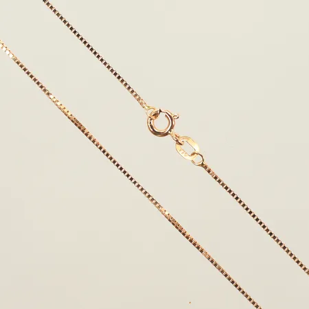 Halskedja Venezia, längd 44cm, bredd 1mm, 18K Vikt: 2,4 g