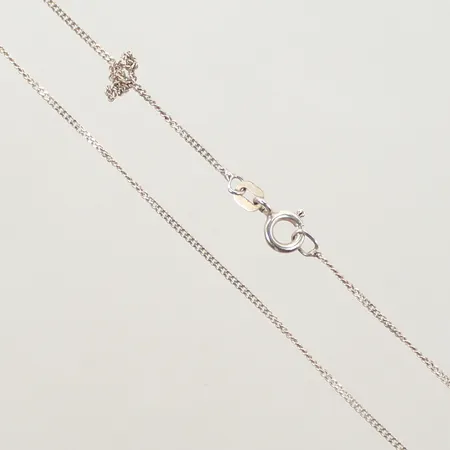 Halskedja Pansar, längd 43 cm, bredd 1mm, silver, 925/1000 Vikt: 1,7 g