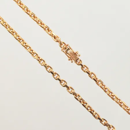 Halskedja ankar, 75 cm, bredd 3mm, 18K 40,9g Vikt: 40,9 g