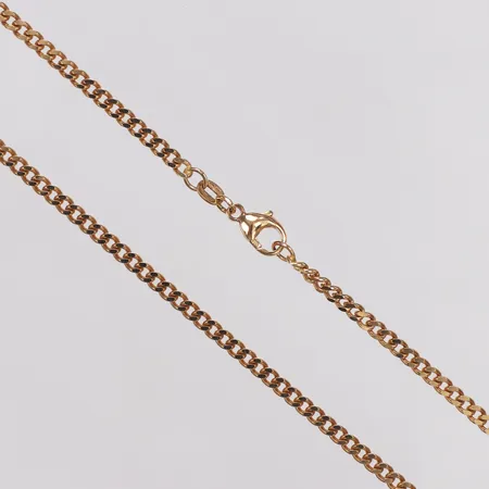 Kedja, Pansar, Svedbom, 50cm, bredd 2,9mm, 18K  Vikt: 16,9 g