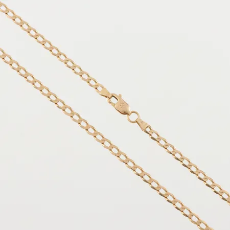 Collier Balestra, längd 46 cm, bredd 3 mm, 18k. Vikt: 8 g