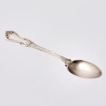 Sked i silver, 12,3cm, modell Olga, 830/1000, tillverkad av GAB, år 1973, vikt 16,21g.
