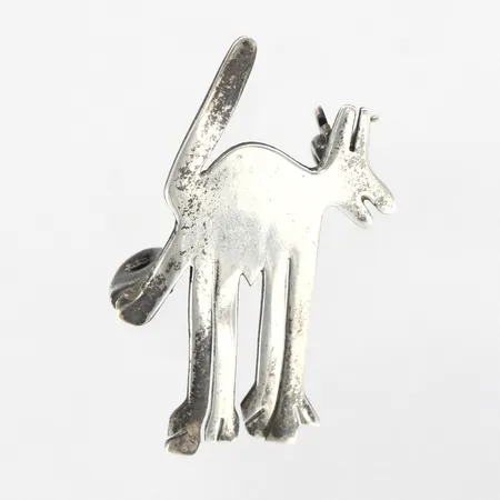 Brosch 42x22mm, silver 925/1000 Vikt: 6,1 g