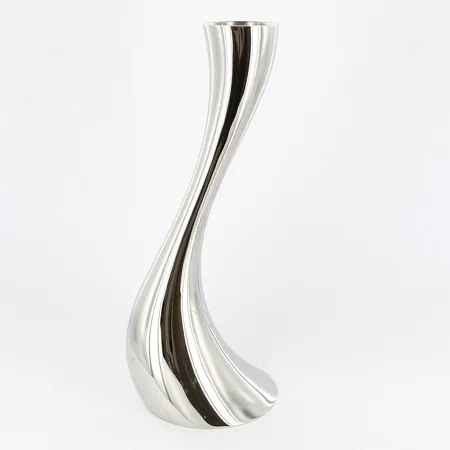 Golvljusstake, Cobra, Georg Jensen, 40cm, rostfritt stål.  Skickas med postpaket.