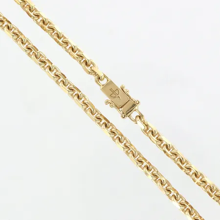 Kedja Ankarlänk, 49,5cm, bredd 4mm, Balestra, 18K Vikt: 41,7 g