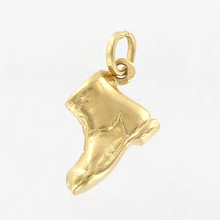 Hänge sko, 19x9mm, 18K Vikt: 1 g