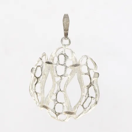 Hänge, 49x32mm, silver, S835/1000 Vikt: 6,7 g