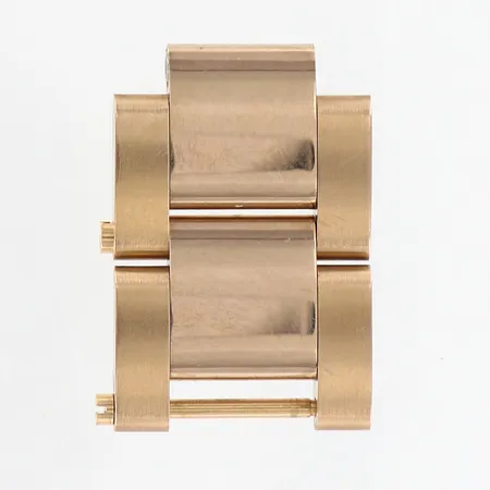 2st länkbitar till Rolex Sky-Dweller, Oysterlänk, bredd 15mm, helguld, 18K Vikt: 9,1 g