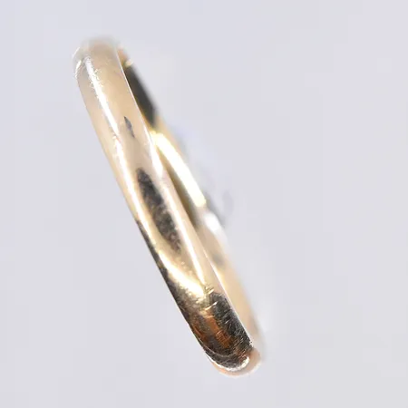 Ring, stl 20¾, bredd 3 mm, 14K. Vikt: 1,7 g