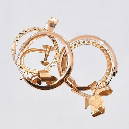 Diverse guld, 18K. Vikt: 4,7 g