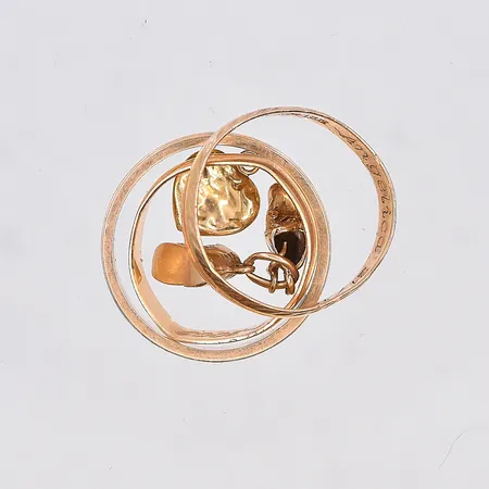 Diverse defekt guld, 18K. Vikt: 10,8 g