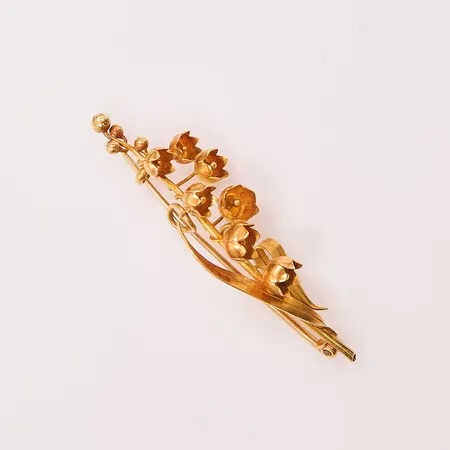 Brosch, 64mm, 18K 8,4g.