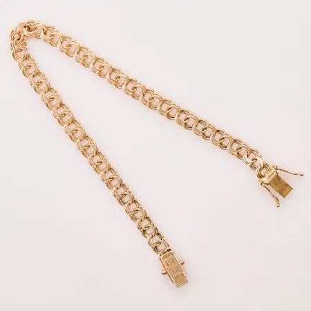 Armband Bismarck, 18,5cm, bredd:5mm, 18K 9,6g.