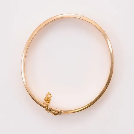 Armband, 58mm, bredd:9mm, gravyr, 14K 15,3g.