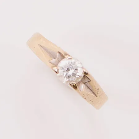 Ring, diamant ca 0,50ct, Pique, Ø17¼, bredd:5mm, 18K 2,7g.