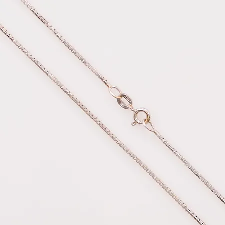 Kedja Venezia, 43cm, bredd:1mm, 18K 4,7g.