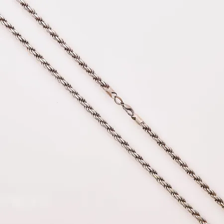Kedja Cordell, 77cm, bredd:5mm, lås ej i silver, 925/1000 Silver 57,0g.