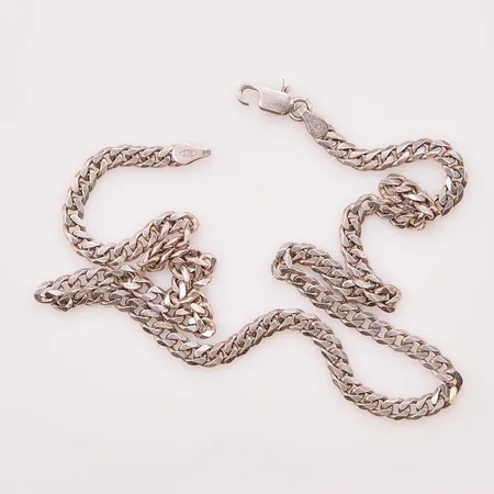 Kedja, 44cm, defekt lås, 925/1000 Silver 16,1g.