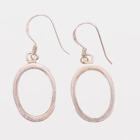 Ett par örhängen, 37mm, 925/1000 Silver 3,6g.