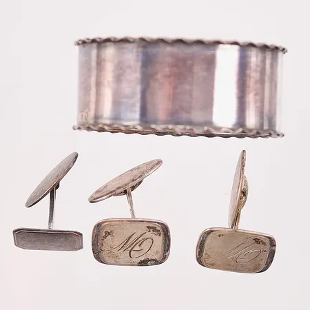 Diverse silver, 830/1000 Silver 27,3g.