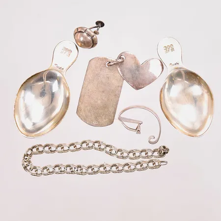 Diverse silver, 830/1000 Silver 67,7g.