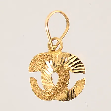 Hänge, 25x16mm, skadad, OBS! Ej märkesdesign! 21K Vikt: 2,8 g