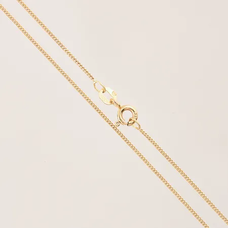 Kedja Pansar, längd: 45,5cm, bredd: 1mm, Balestra, 18K  Vikt: 1,9 g