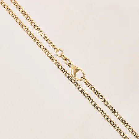 Kedja Pansar, längd: 46,5cm, bredd: 2,5mm, 18K  Vikt: 10,8 g