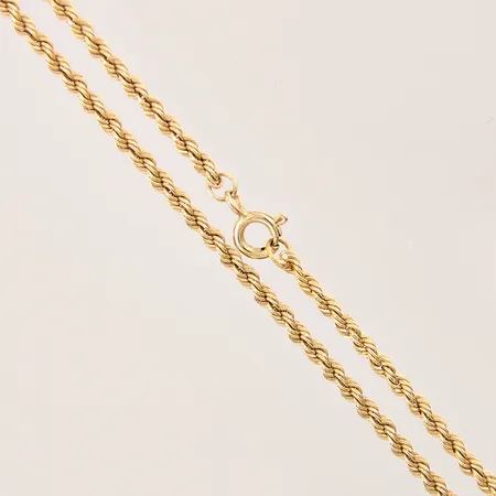 Kedja Cordell, längd: 45cm, bredd: 2,1mm, 18K  Vikt: 3 g