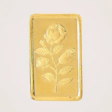 Guldtacka, Suisse, fine gold 999,9, 24K  Vikt: 5 g