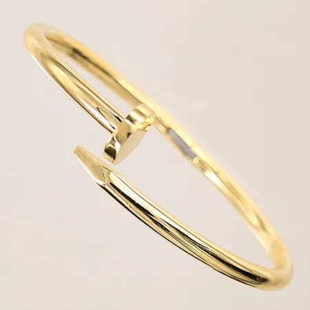 Armring, Ø59,2mm, bredd: 4mm, 18K, OBS! Ej märkesdesign! Vikt: 11,1 g