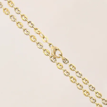Kedja, längd: 46cm, bredd: 2,2-3,8mm, tvåfärgad, Balestra, 18K Vikt: 17,1 g