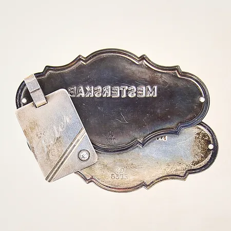 Diverse silversmycken, gravyrer, silver 830-925/1000 Vikt: 12,6 g