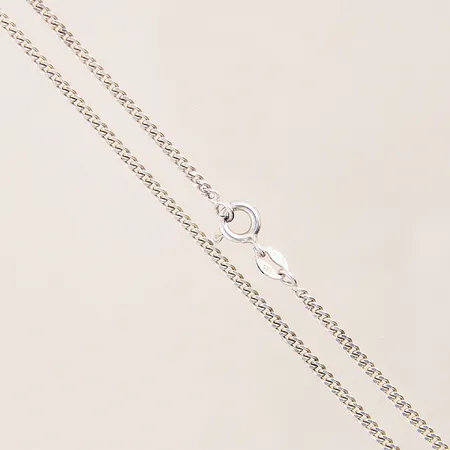Kedja Pansar, längd 50,5cm, bredd 2mm, GHA, silver 925/1000 Vikt: 5,7 g