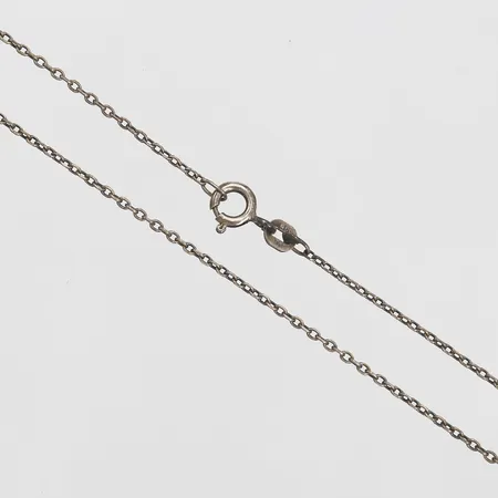 Kedja, Ankar, längd: 52 cm, bredd: 1 mm, 925/1000 silver. Vikt: 2,3 g