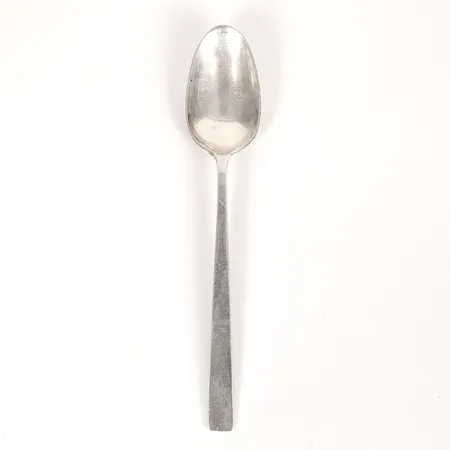 Sked, Carl Nyströmer Silversmed, Stockholm år 1962, längd: 189 mm, silver. Vikt: 63,3 g