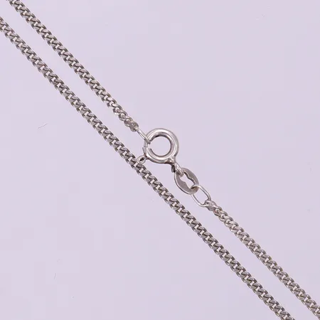 Kedja Pansar, längd 42,5cm, bredd 1,7mm, silver 925/1000.  Vikt: 3,3 g