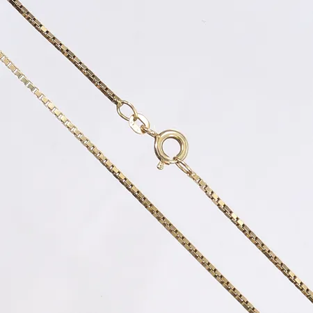 Halskedja Venezia, 41cm, bredd 1mm, 14K Vikt: 3,8 g