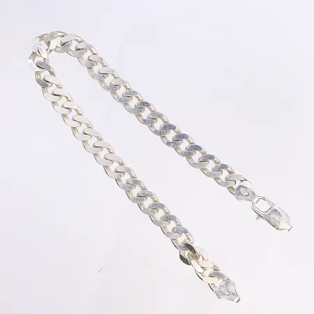 Armband pansar, 21,5cm, bredd 7mm, defekt lås saknar en ögla, silver 925/1000 Vikt: 20,1 g