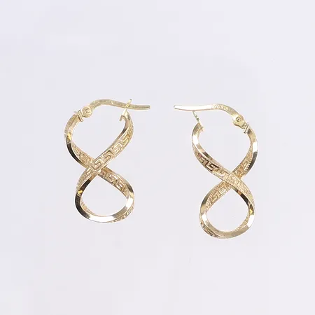 Ett par örhängen, 26mm, 18K Vikt: 1,5 g