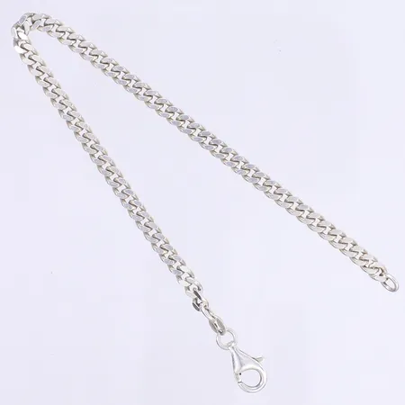 Armband pansar, 20cm, bredd 4mm, silver 925/1000 Vikt: 9,2 g