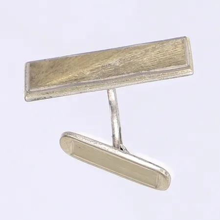 Manschettknapp, silver 830/1000 Vikt: 5,9 g