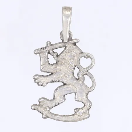 Hänge, heraldisk symbol, 50x26mm, graverad baksida, silver 925/1000 Vikt: 8,2 g
