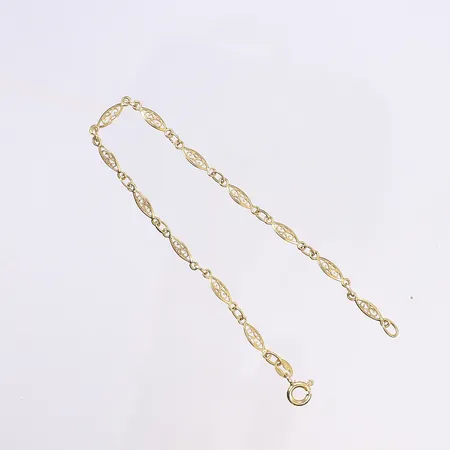 Armband, 18,5cm, bredd 3mm, 18K Vikt: 2,8 g
