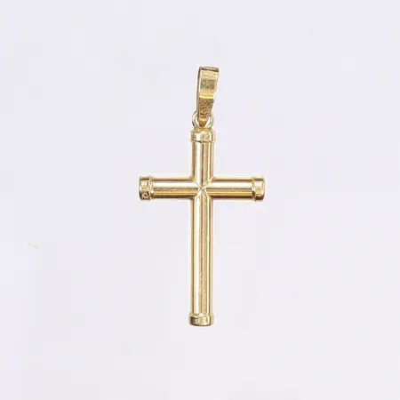 Hänge kors, 35x17mm, 18K Vikt: 1,2 g