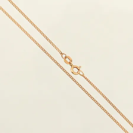 Kedja Pansar, längd 48cm, bredd 1,3mm, 14K Vikt: 2,9 g
