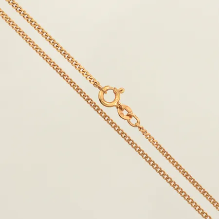 Kedja Pansar, längd 63cm, bredd 1,7mm, 18K  Vikt: 7,1 g
